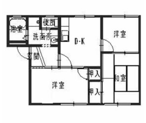 網干駅 バス2分  糸井下車：停歩3分 1階の物件間取画像